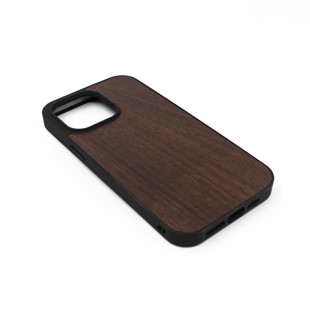 Protect your iPhone 14 Series Wooden Phone Cases with our premium wooden phone case. Our cases are made from real wood and high-quality materials, providing first-class protection and a natural feel. The unique wood grain and color of each case makes it truly one-of-a-kind. The polycarbonate bumper provides maximum impact resistance, while the ultra-thin and lightweight design ensures a sleek and stylish look. With built-in buttons for volume and snap-on application, it's easy to install and use.