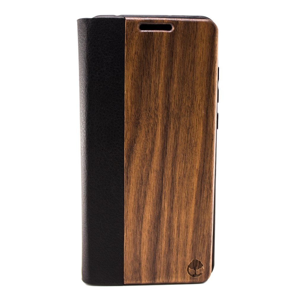 Huawei P20 Pro Wooden Flip Case - Main Image