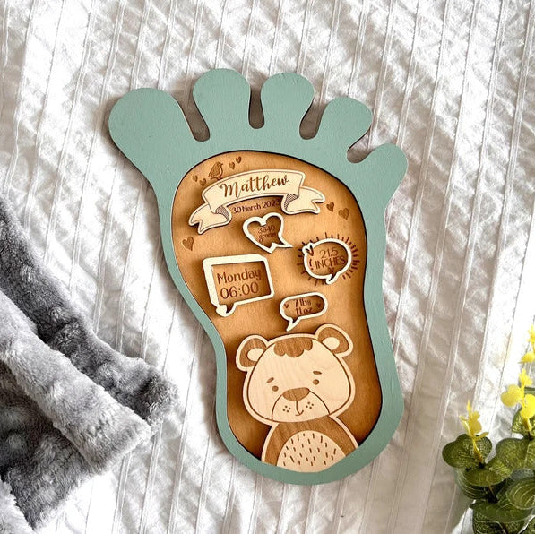 Birth Announcement Plaques