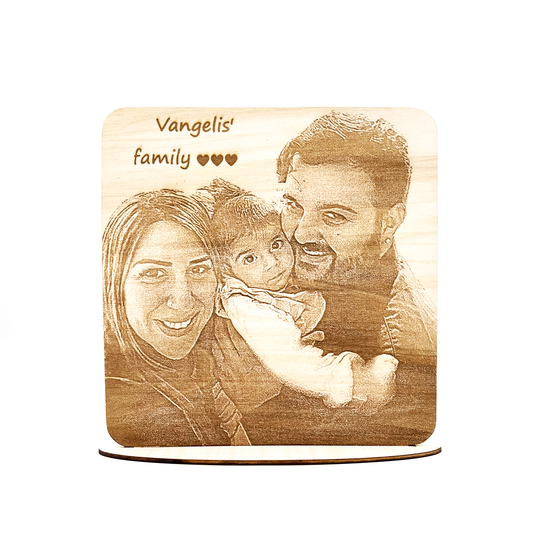 Wooden portraits Personalized Wooden Photo Frames Wooderland