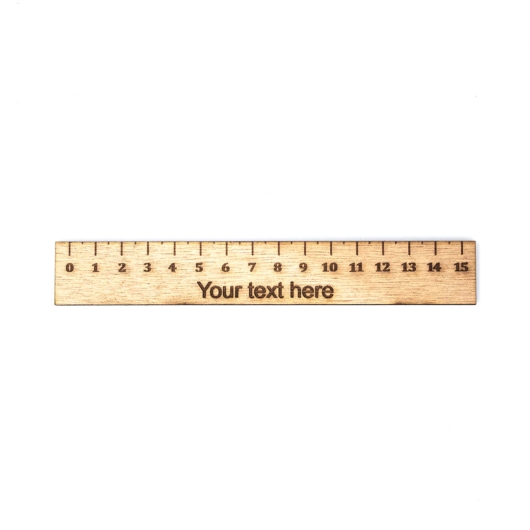Personalized Wooden Rulers | Custom Handmade Rulers | Wooderland
