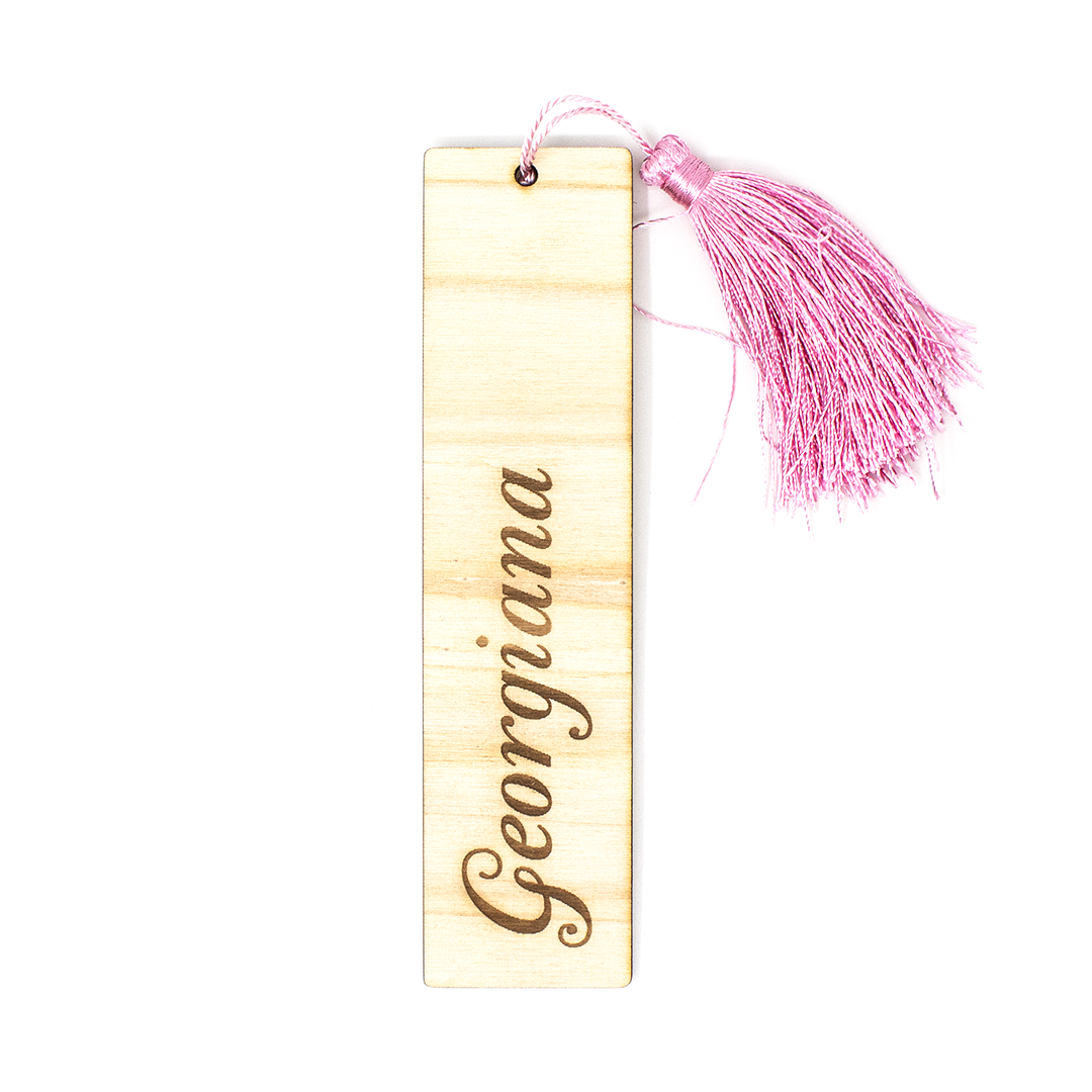 Custom Wooden Bookmark