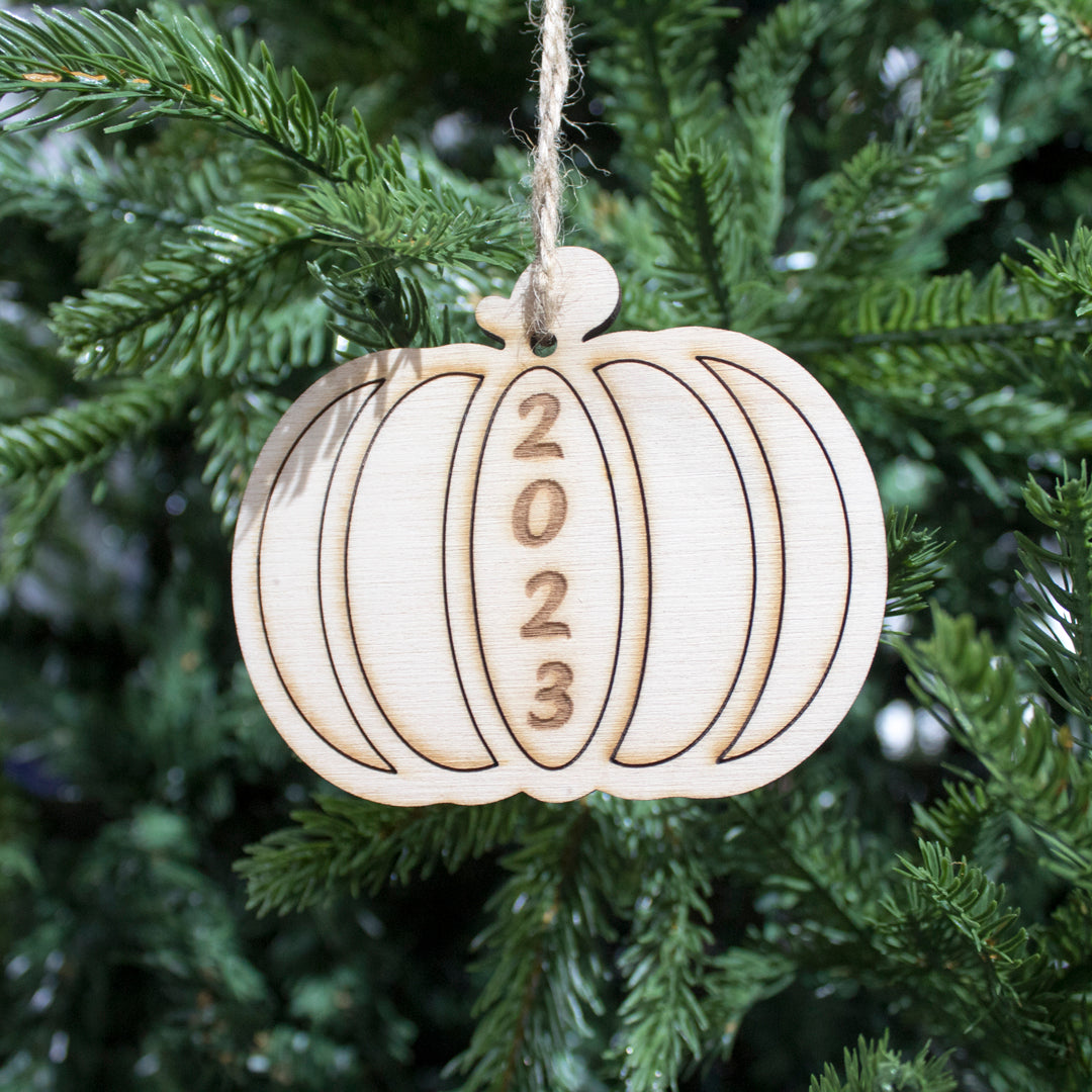 Wooden Christmas Ornaments (2023)