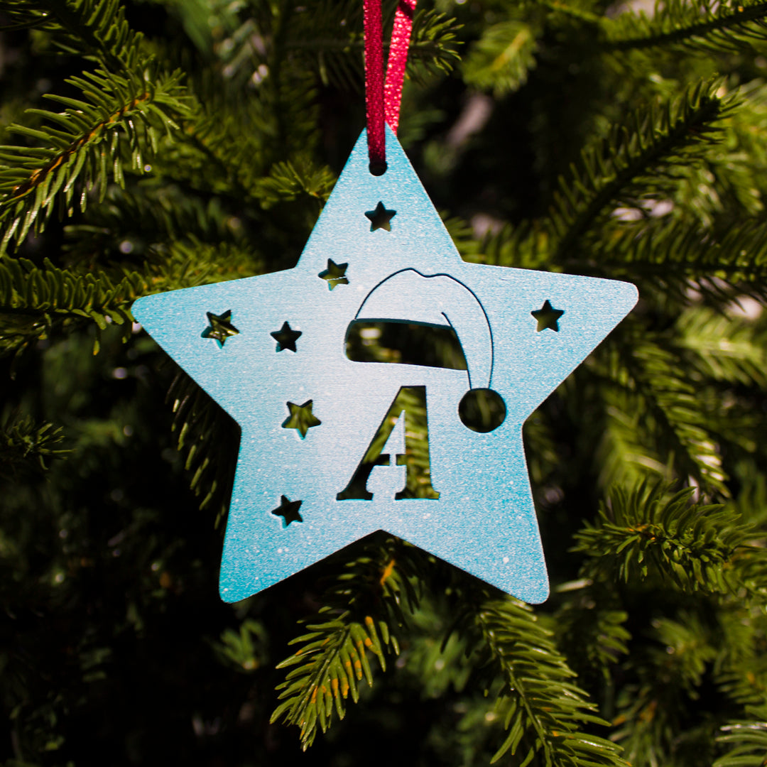 Wooden Christmas Ornament - Christmas Letter Ornament - Wooderland