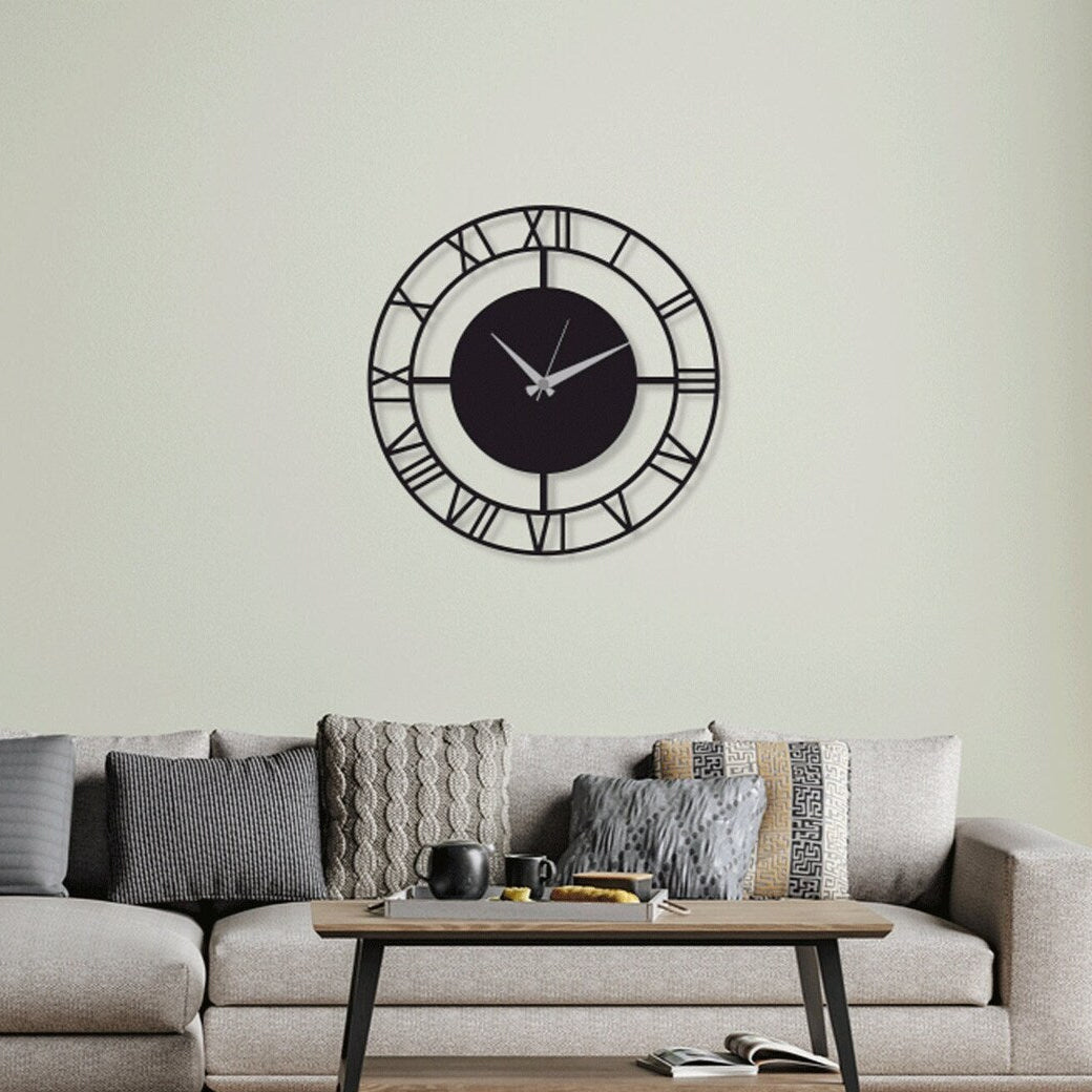 Minimal Wooden Wall Clock