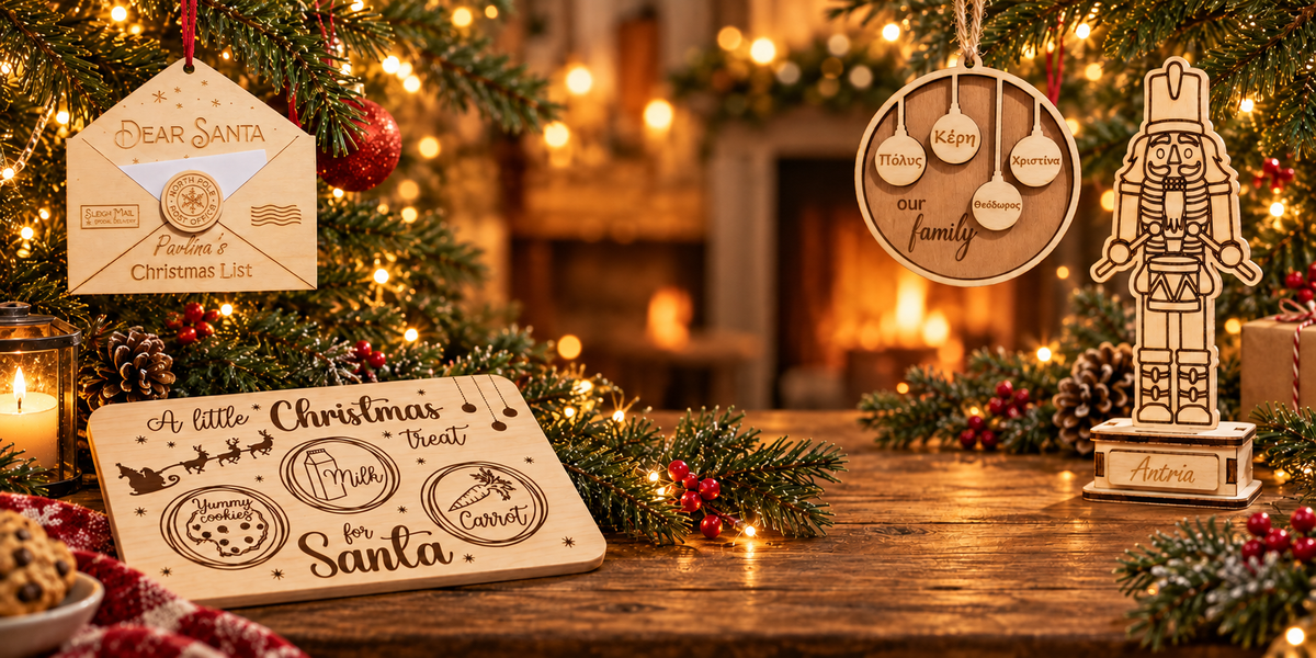 Wooderland Christmas 2026 personalised wooden gifts and festive decor