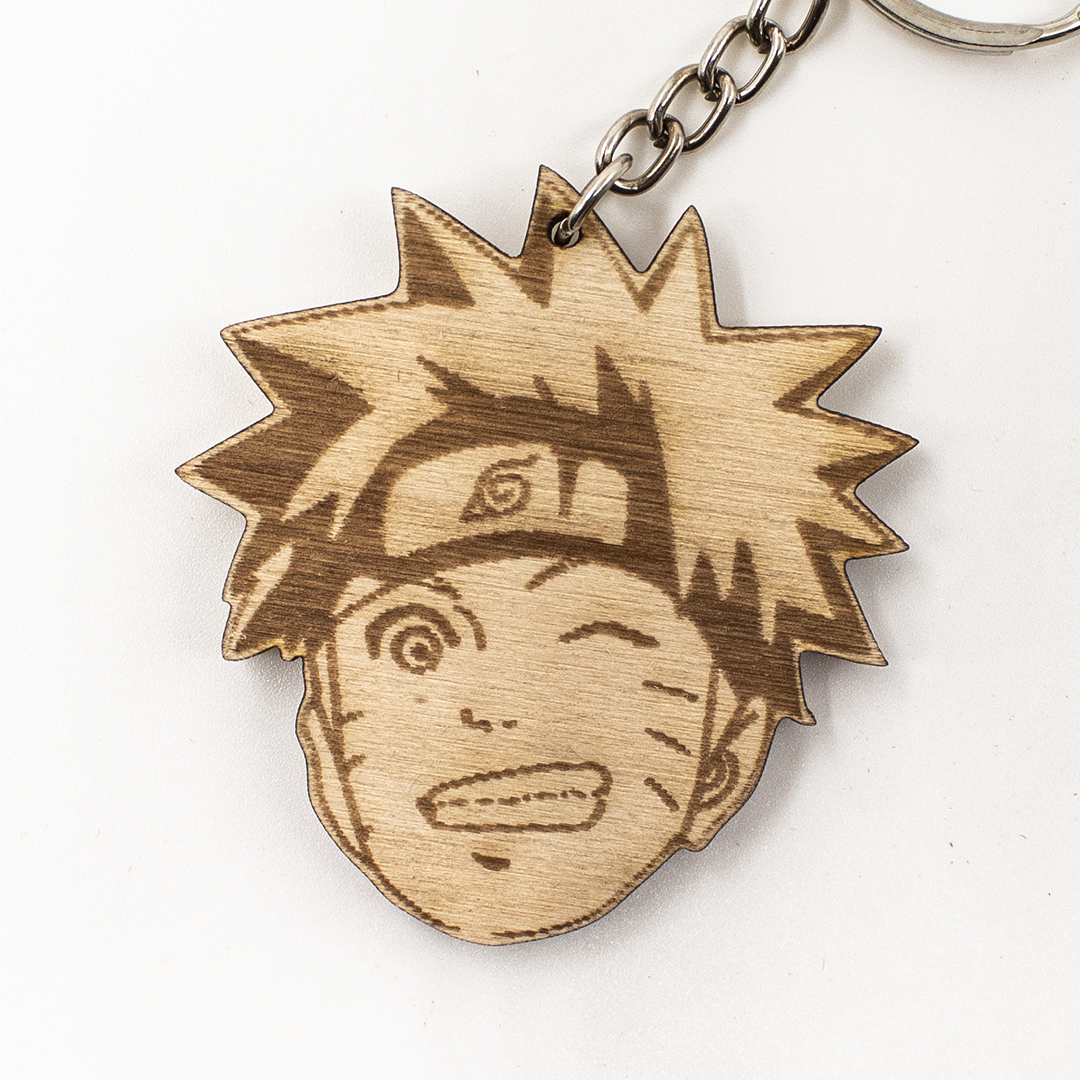 Custom anime keyring featuring high-quality images from popular anime series like Naruto, One Piece, and Attack on Titan. Personalize your keyring with our custom option and showcase your love for your favorite anime. Our keyrings are made from durable materials to withstand daily wear and tear. Order yours today and enjoy a unique and personalized anime accessory!