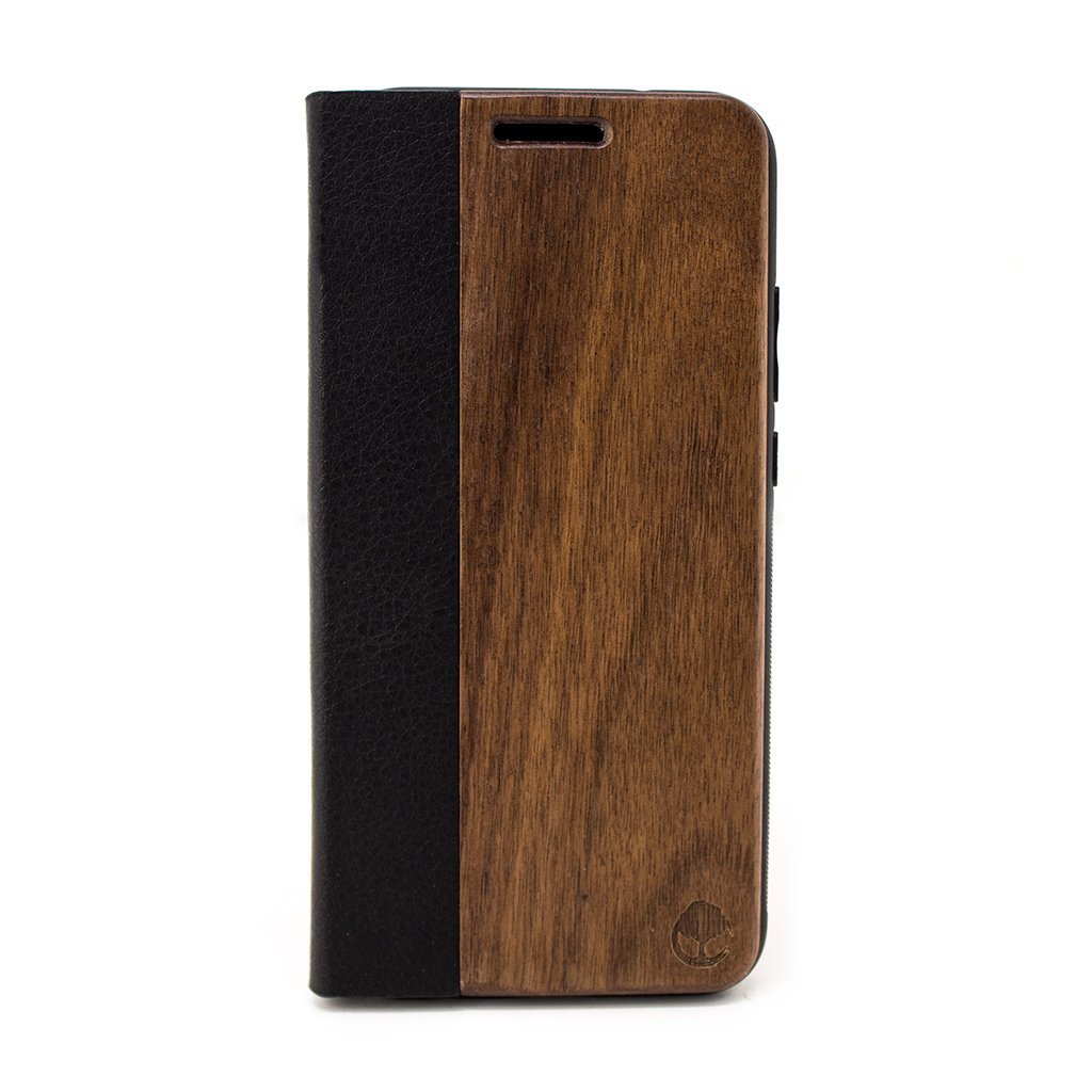 Protect your Huawei P20 Lite Wooden Flip Case with our premium wooden phone case. Our cases are made from real wood and high-quality materials, providing first-class protection and a natural feel. The unique wood grain and color of each case makes it truly one-of-a-kind. The polycarbonate bumper provides maximum impact resistance, while the ultra-thin and lightweight design ensures a sleek and stylish look. With built-in buttons for volume and snap-on application, it's easy to install and use. 