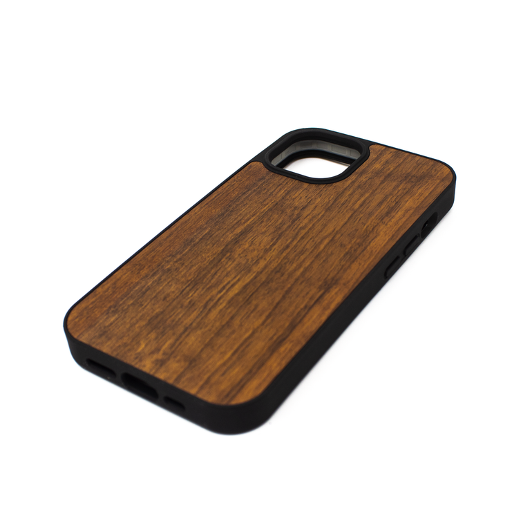 Protect your iPhone 14 Series Wooden Phone Cases with our premium wooden phone case. Our cases are made from real wood and high-quality materials, providing first-class protection and a natural feel. The unique wood grain and color of each case makes it truly one-of-a-kind. The polycarbonate bumper provides maximum impact resistance, while the ultra-thin and lightweight design ensures a sleek and stylish look. With built-in buttons for volume and snap-on application, it's easy to install and use.