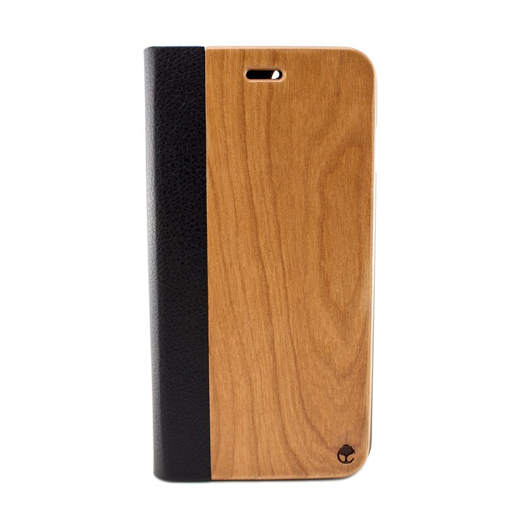 Protect your iPhone 6/7/8 Plus Wooden Flip Case with our premium wooden phone case. Our cases are made from real wood and high-quality materials, providing first-class protection and a natural feel. The unique wood grain and color of each case makes it truly one-of-a-kind. The polycarbonate bumper provides maximum impact resistance, while the ultra-thin and lightweight design ensures a sleek and stylish look. With built-in buttons for volume and snap-on application.